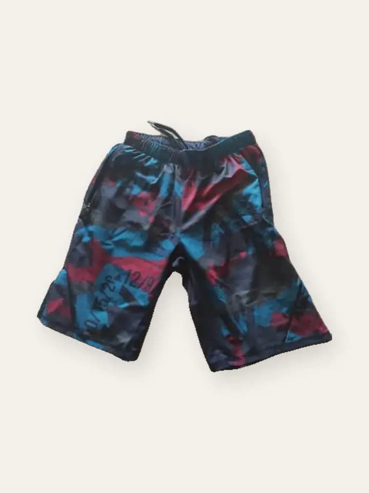 Abstract Print Swim Shorts