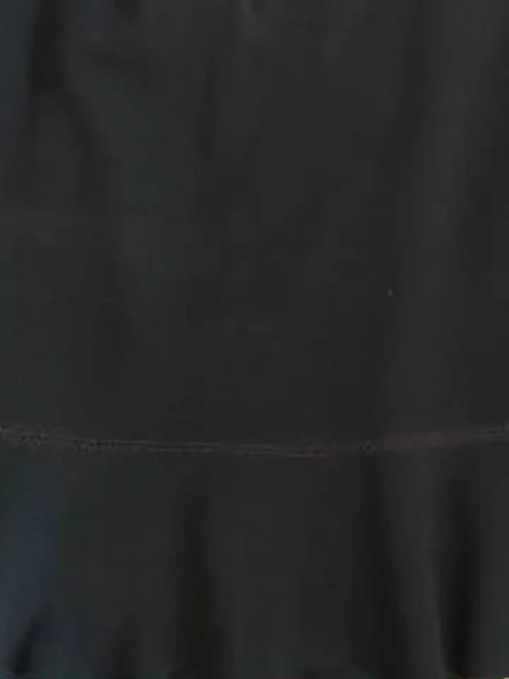 Black Flared-Hem Skirt, photo 2
