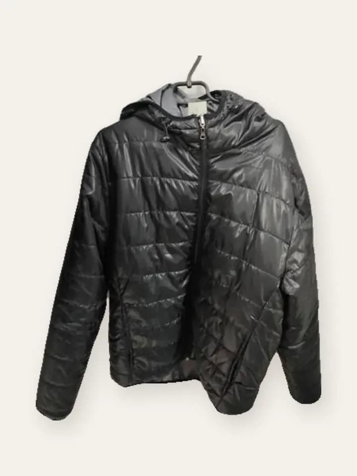 Black Lightweight Quilted Jacket