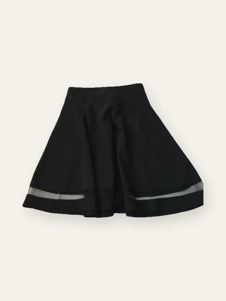 Black Skater Skirt