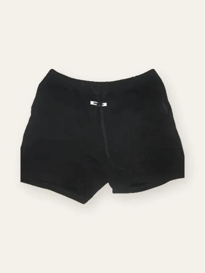 Black Tailored Shorts