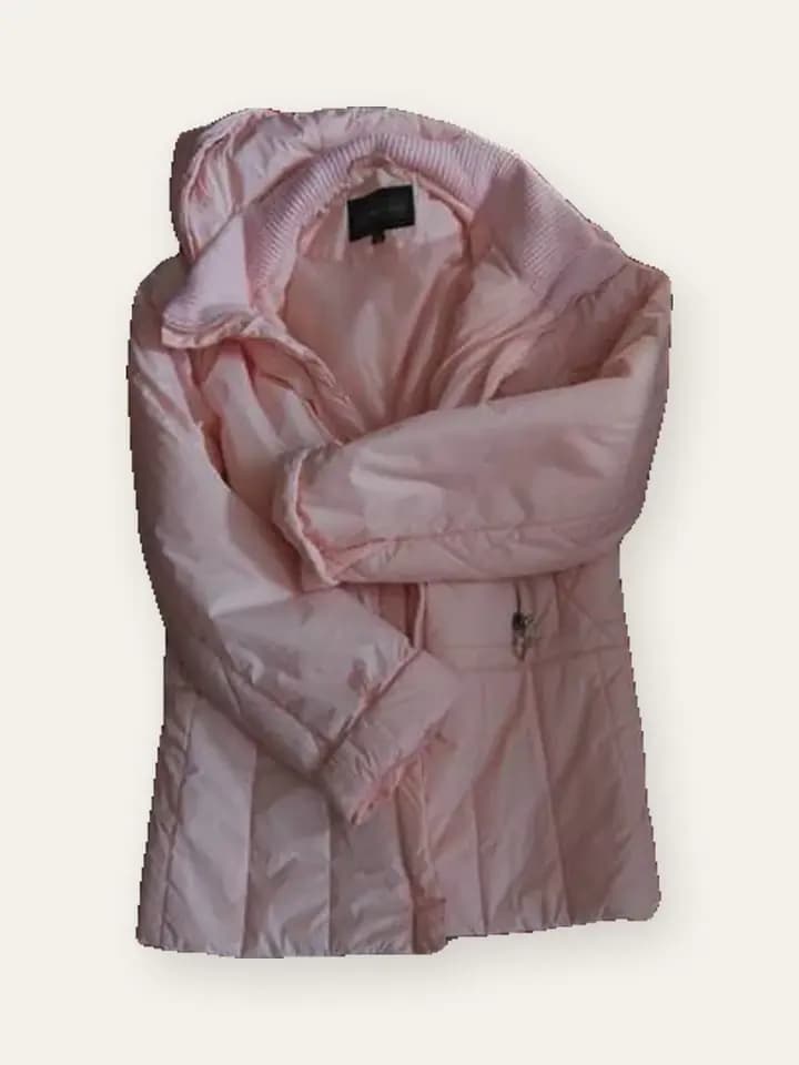 Blush Hooded Puffer Jacket