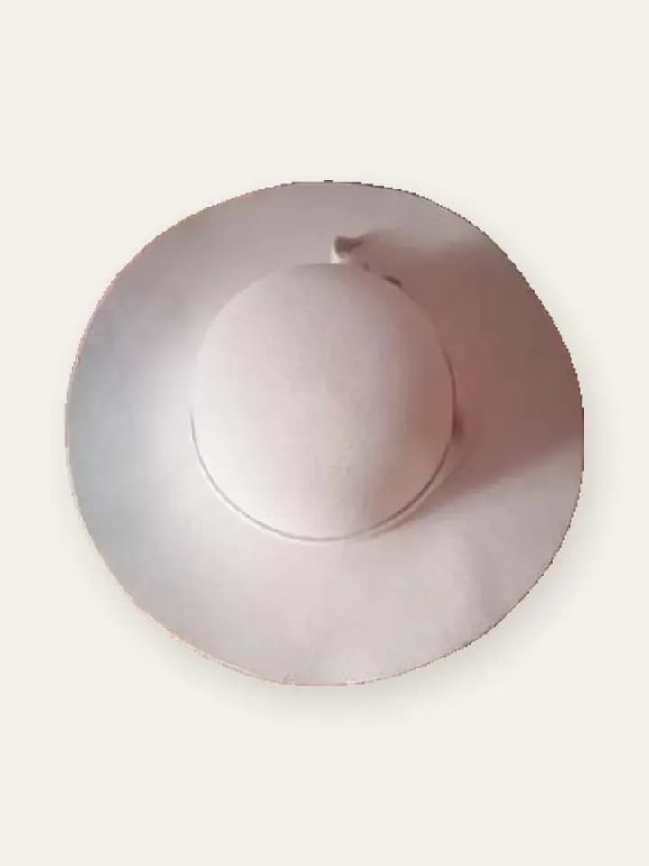 Blush Wide-Brim Sun Hat