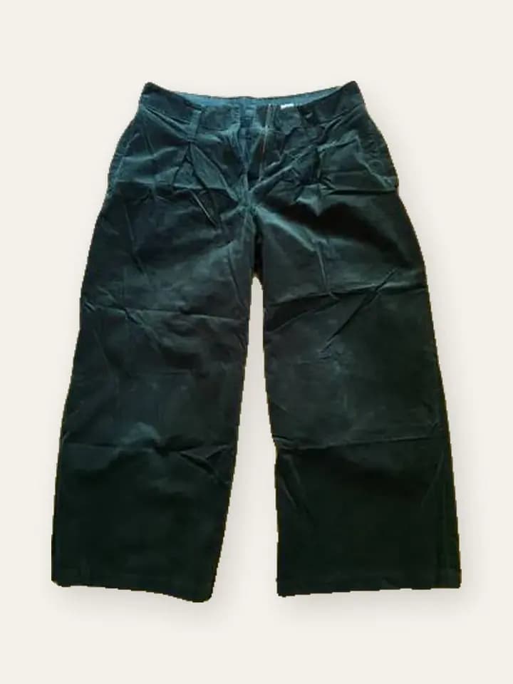 Bottle Green Corduroy Trousers