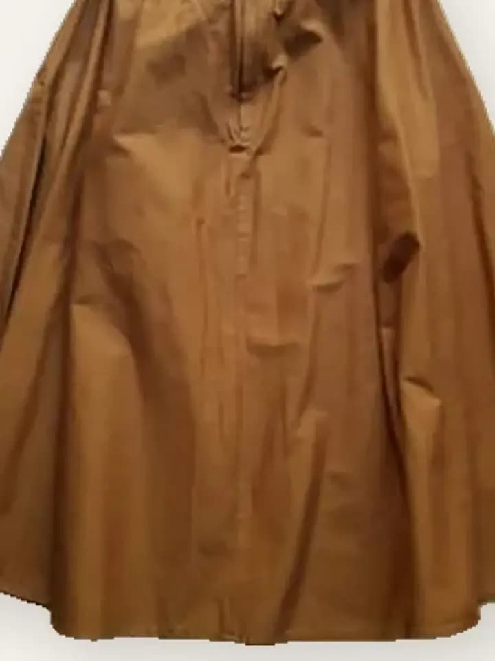 Caramel A-Line Midi Skirt, photo 2