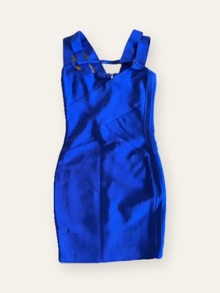 Cobalt Bodycon Midi Dress