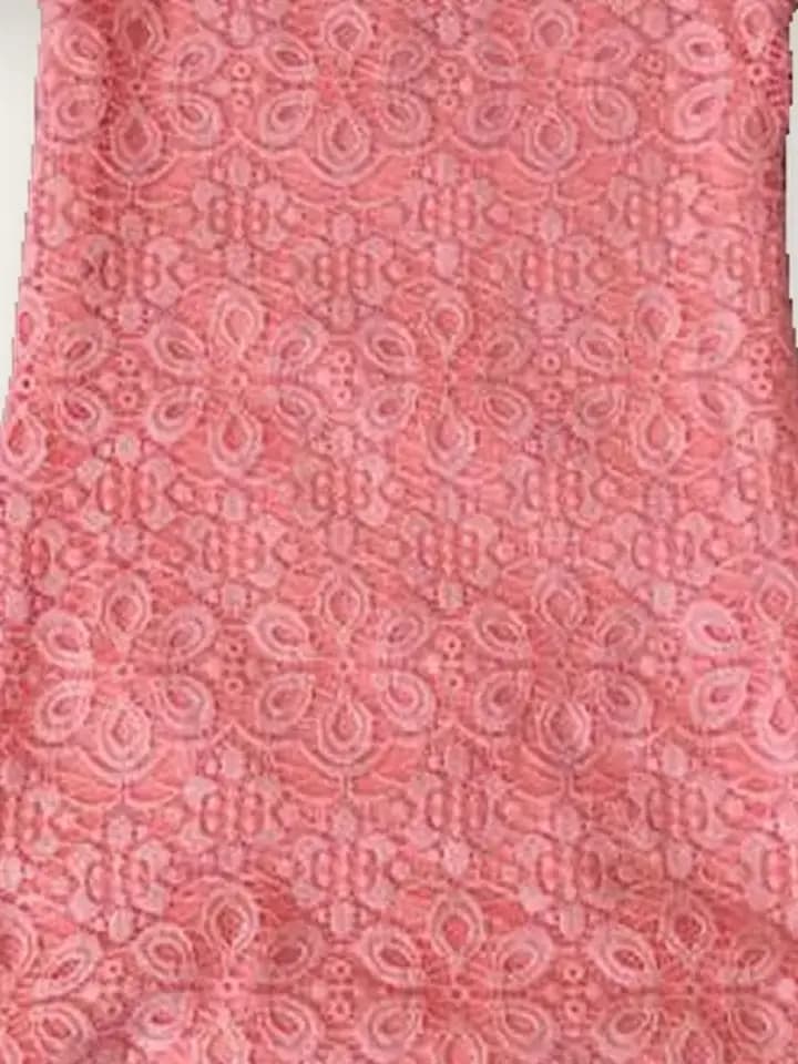 Coral Lace Cold-Shoulder Dress, photo 2