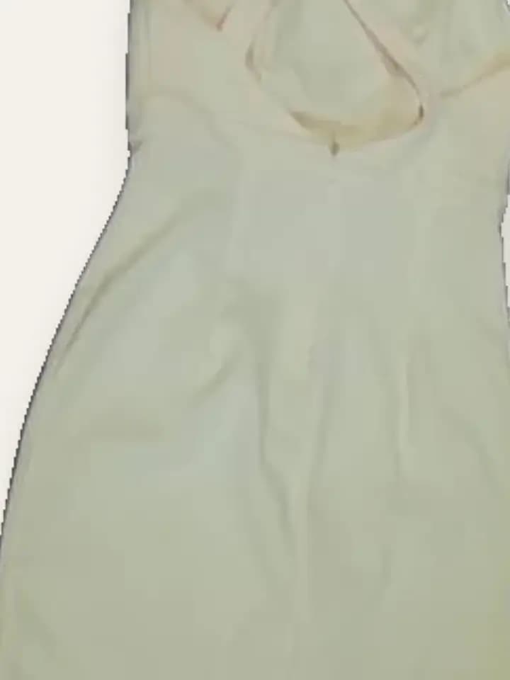 Cream Halter Sheath Dress, photo 2