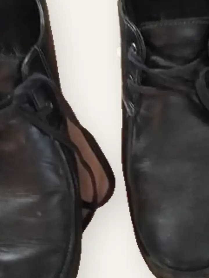 Dark Brown Leather Derby Shoes, photo 2