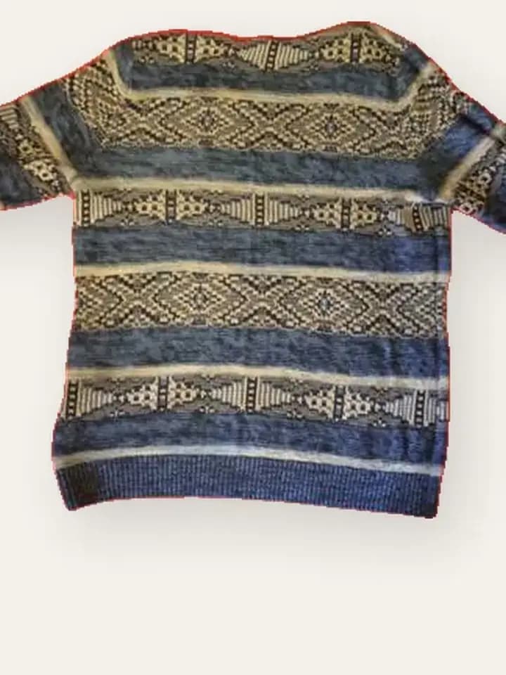 Fair Isle Pattern Pullover, photo 2