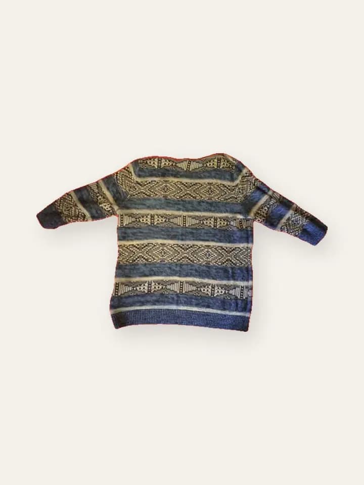 Fair Isle Pattern Pullover