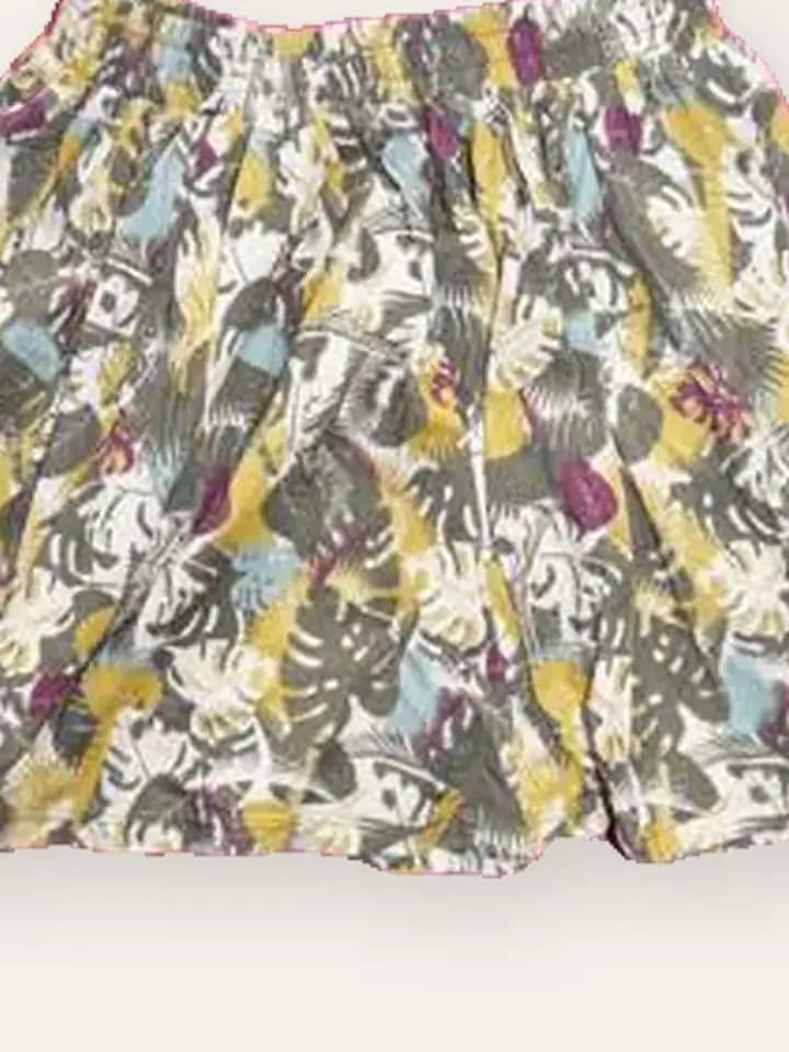Floral Elastic-Waist Skirt, photo 2