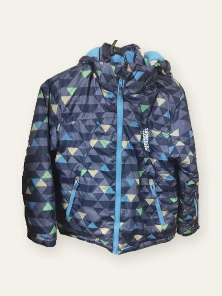 Geo Print Rain Jacket