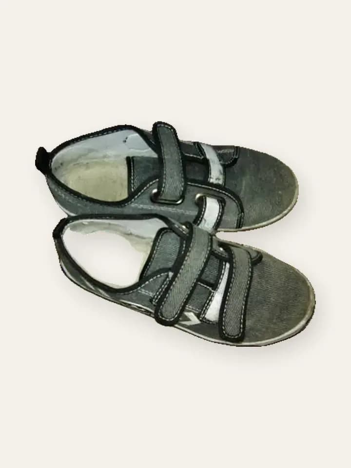 Grey Strap Sports Sandals