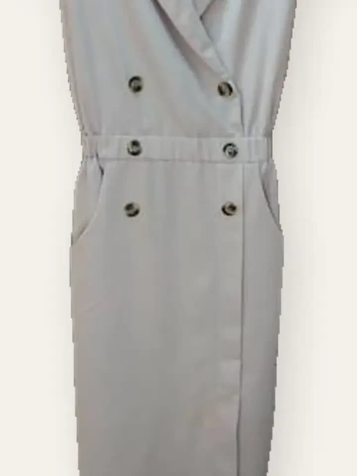 Ivory Double-Breasted Blazer Dress, photo 2