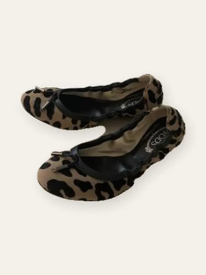Leopard Ballet Flats