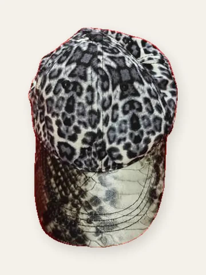 Leopard Print Baseball Cap