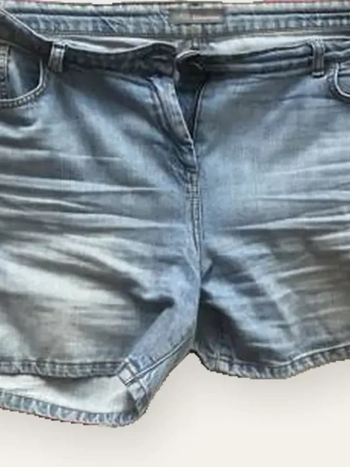 Light Wash Denim Shorts, photo 2