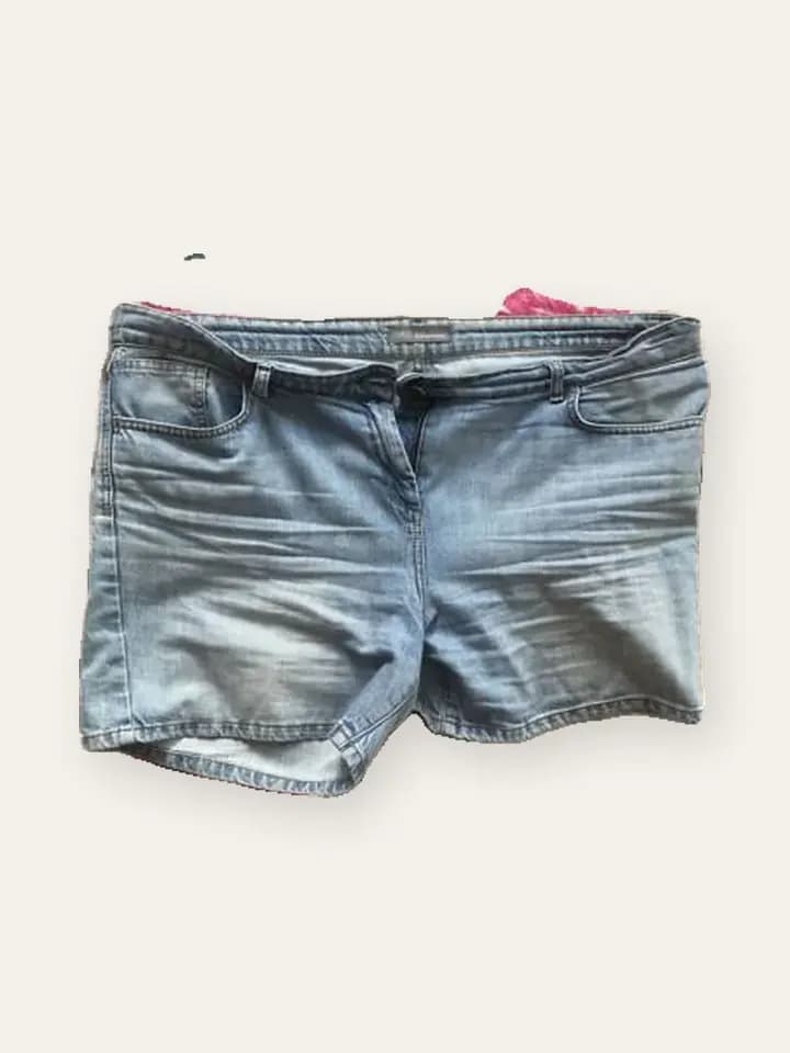Light Wash Denim Shorts
