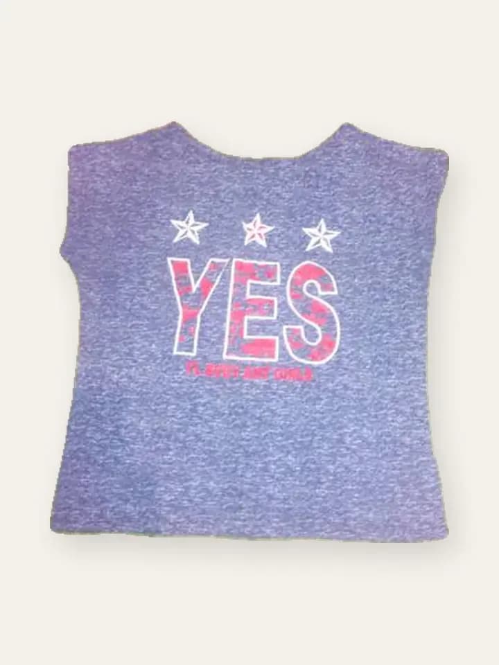 Lilac Slogan Tee