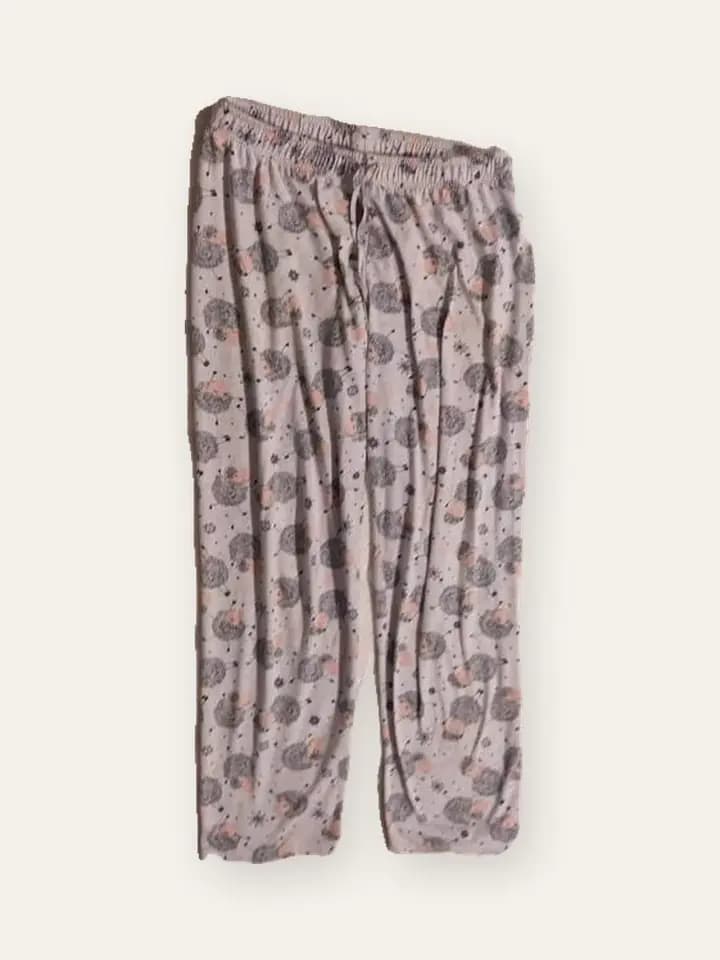 Mauve Floral Lounge Pants
