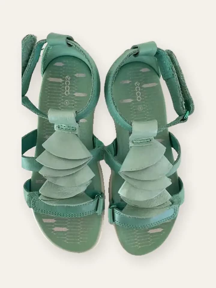 Mint Gladiator Sandals