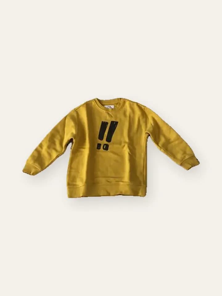 Mustard Graphic Sweatshirt
