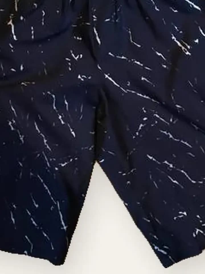 Navy Splash Print Shorts, photo 2