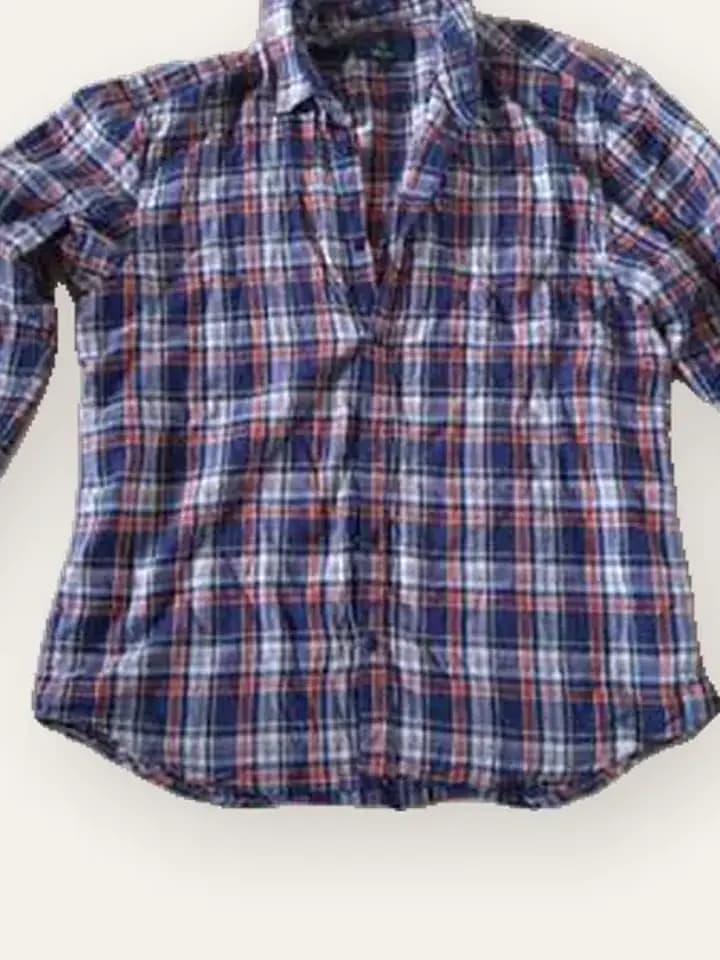 Navy Tartan Check Shirt, photo 2