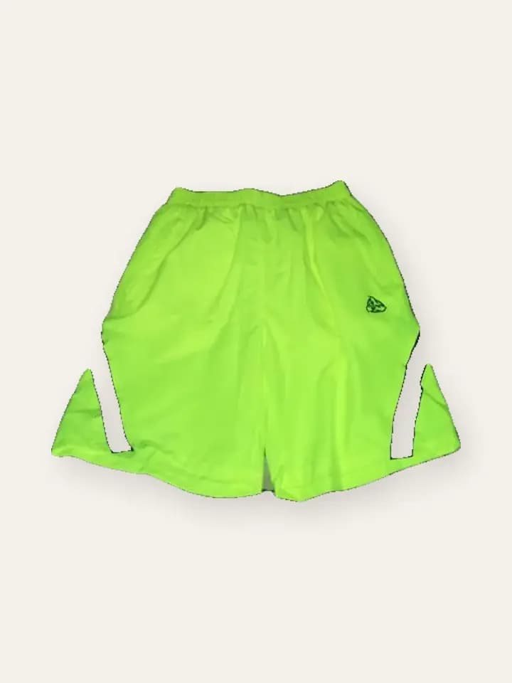 Neon Lime Running Shorts