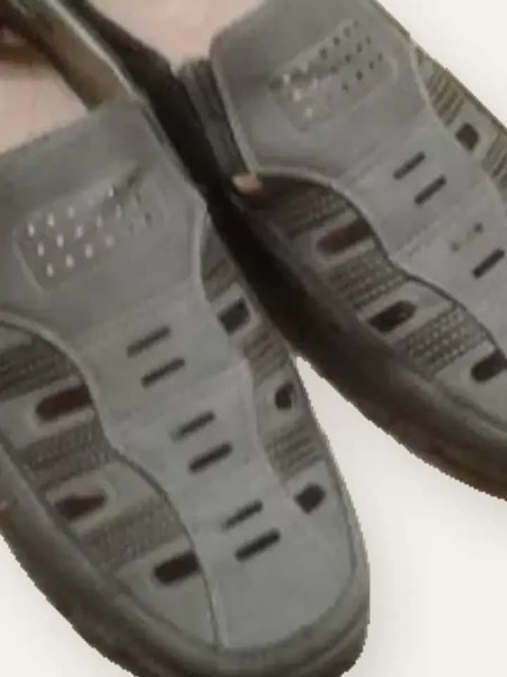 Olive Perforated Loafers, photo 2