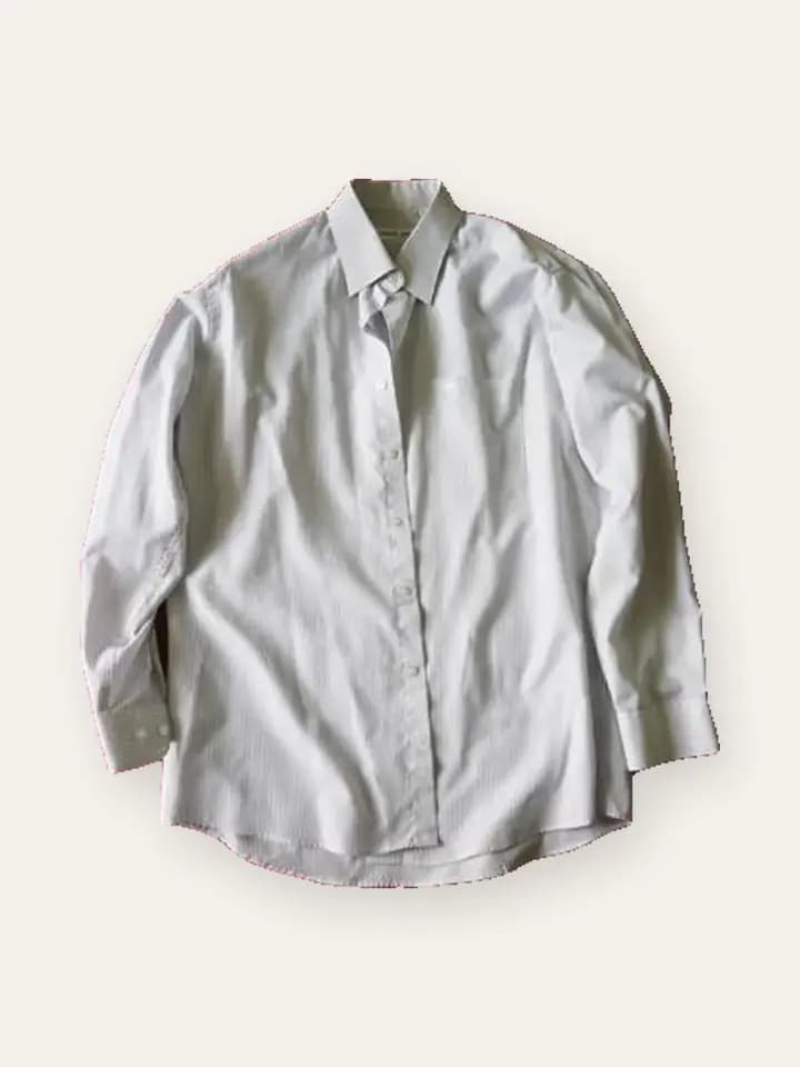 Pearl Grey Formal Shirt