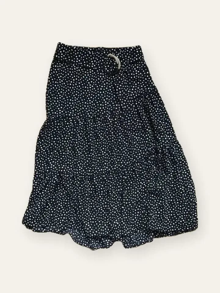 Polka Dot Tiered Skirt