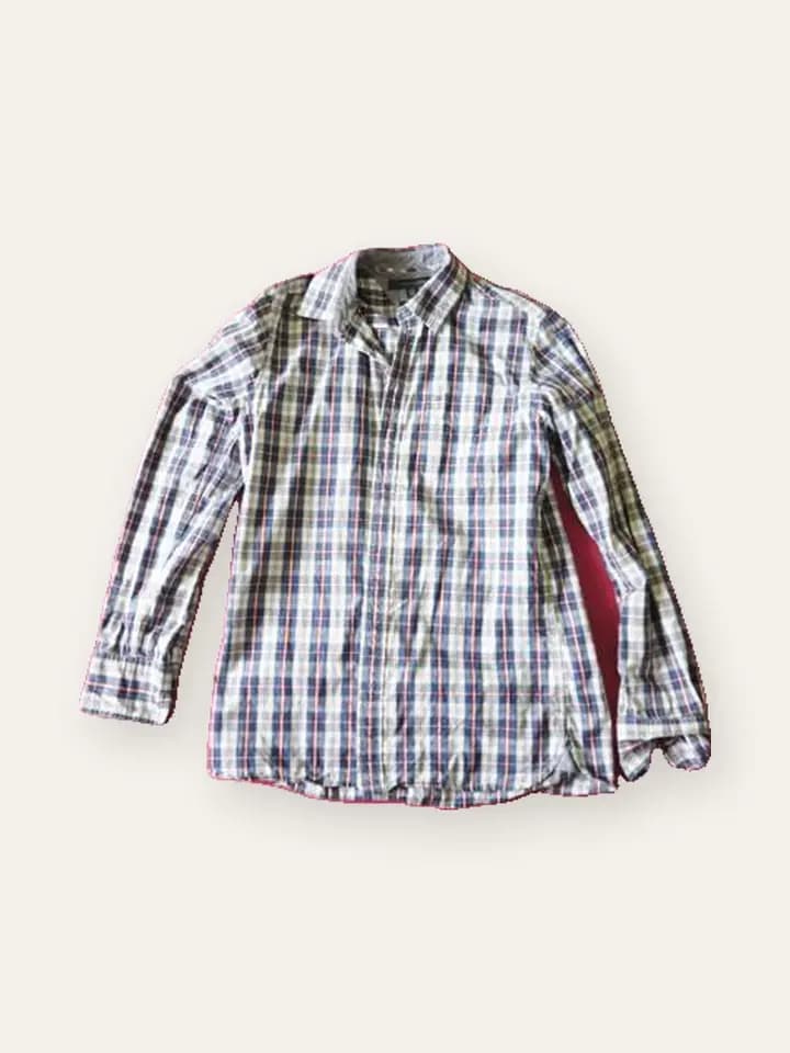 Red Gingham Check Shirt