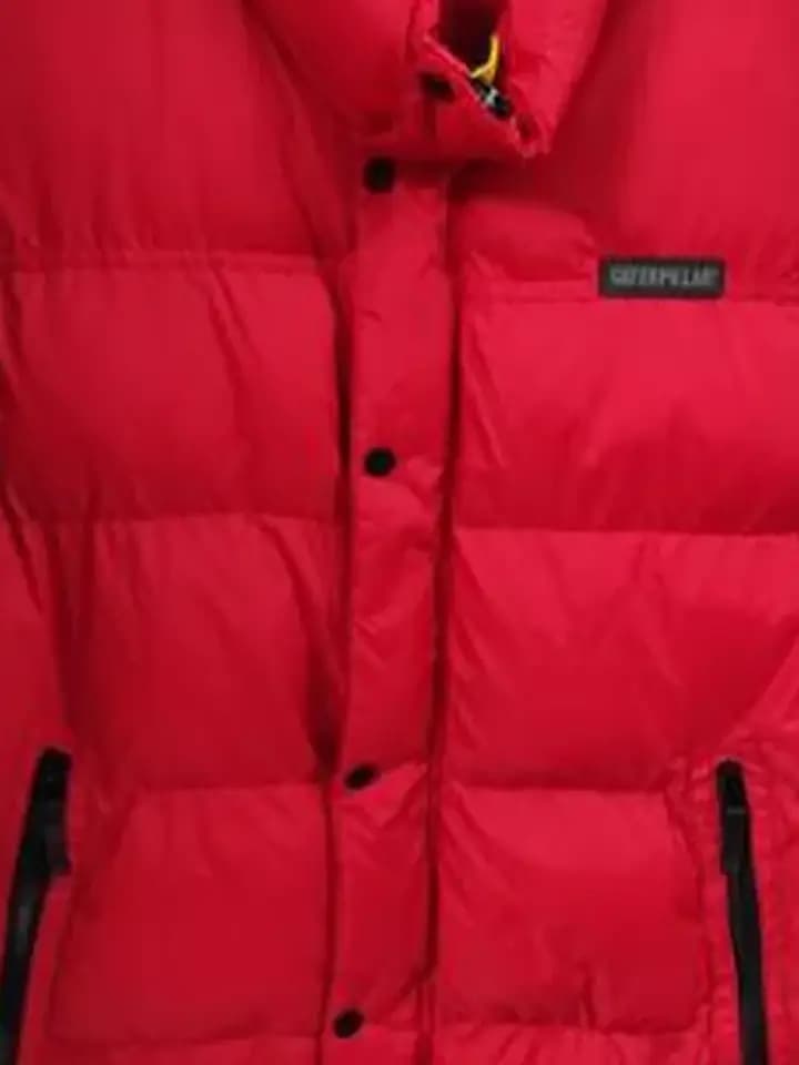 Red Quilted Puffer Gilet, photo 2