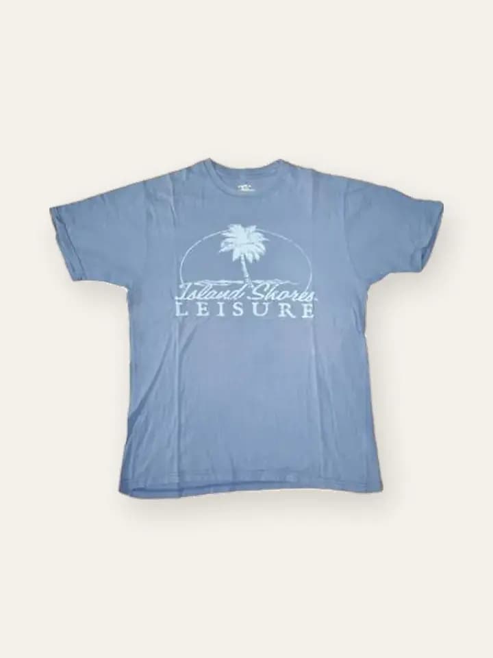 Sky Palm Print Tee