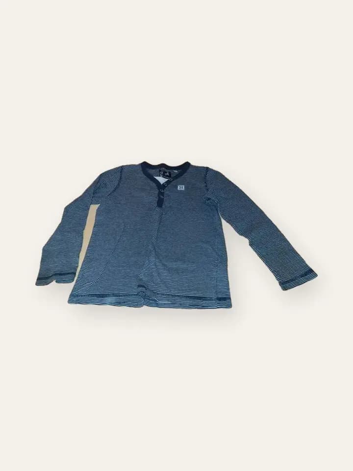 Slate Henley Long-Sleeve Tee