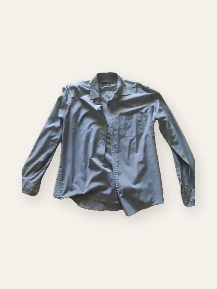 Steel Grey Casual Shirt