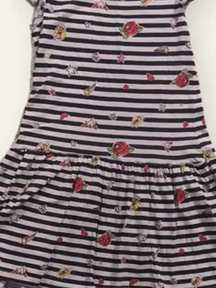 Striped Ruffle-Sleeve Frock, photo 2