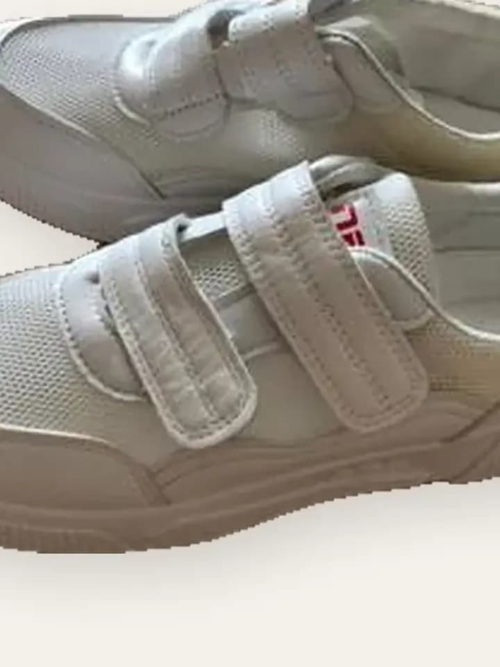 White Velcro Sneakers, photo 2