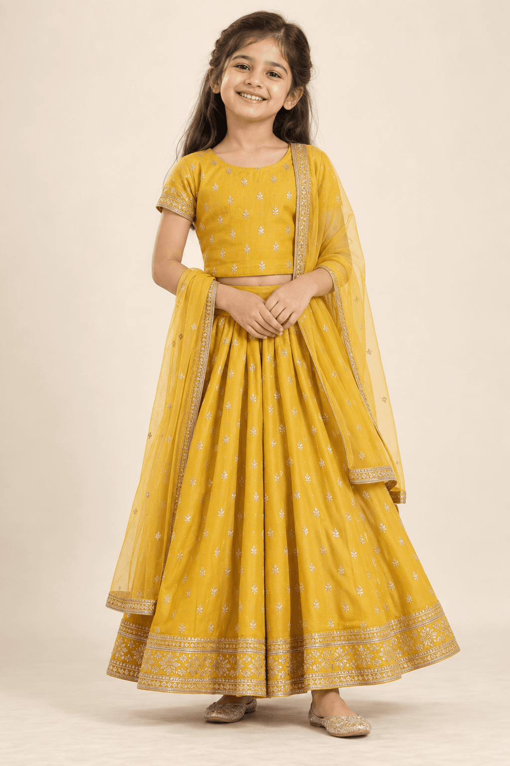 Girls Sunshine Lehenga